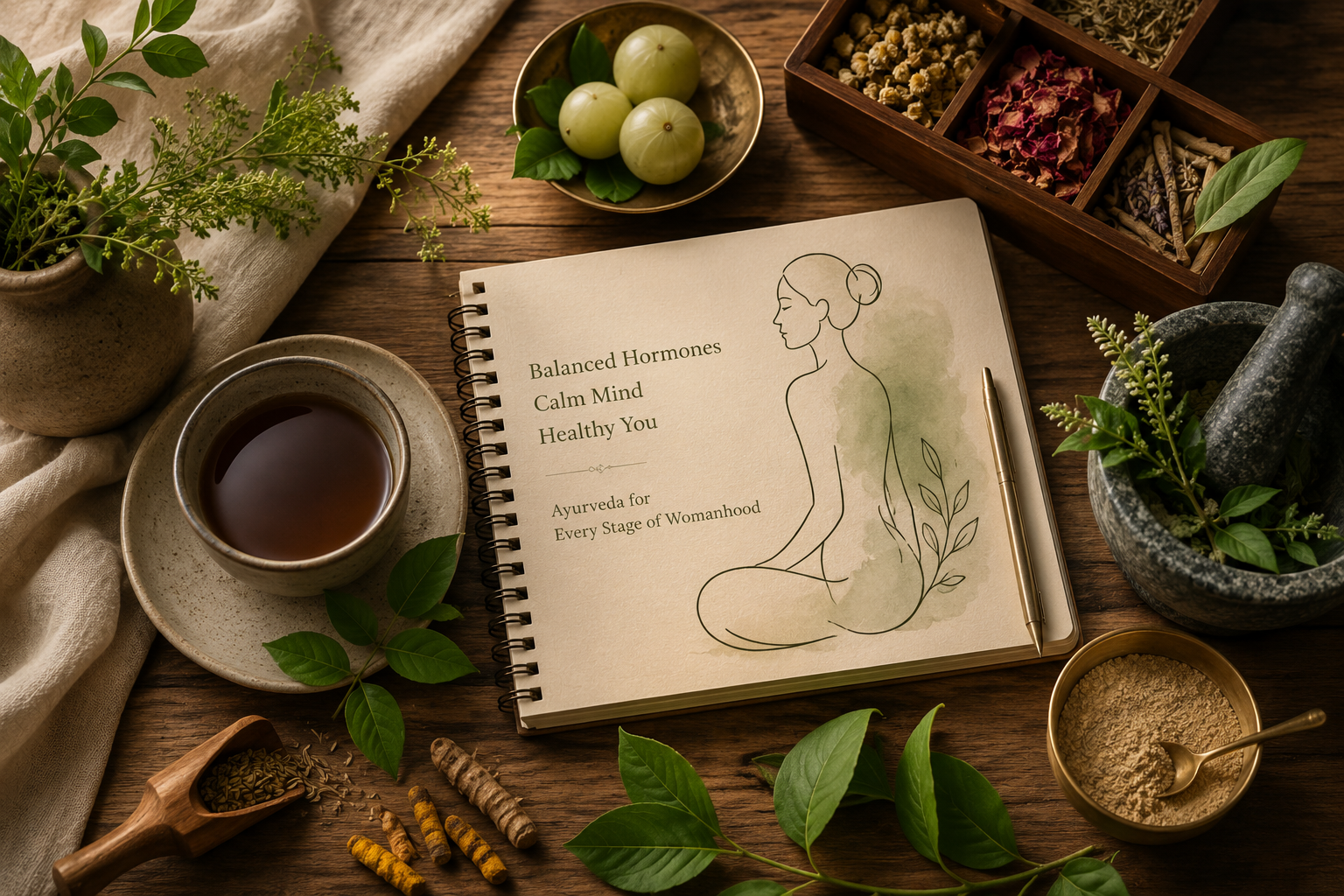 Ayurveda for Hormonal Balance and Menstrual Health