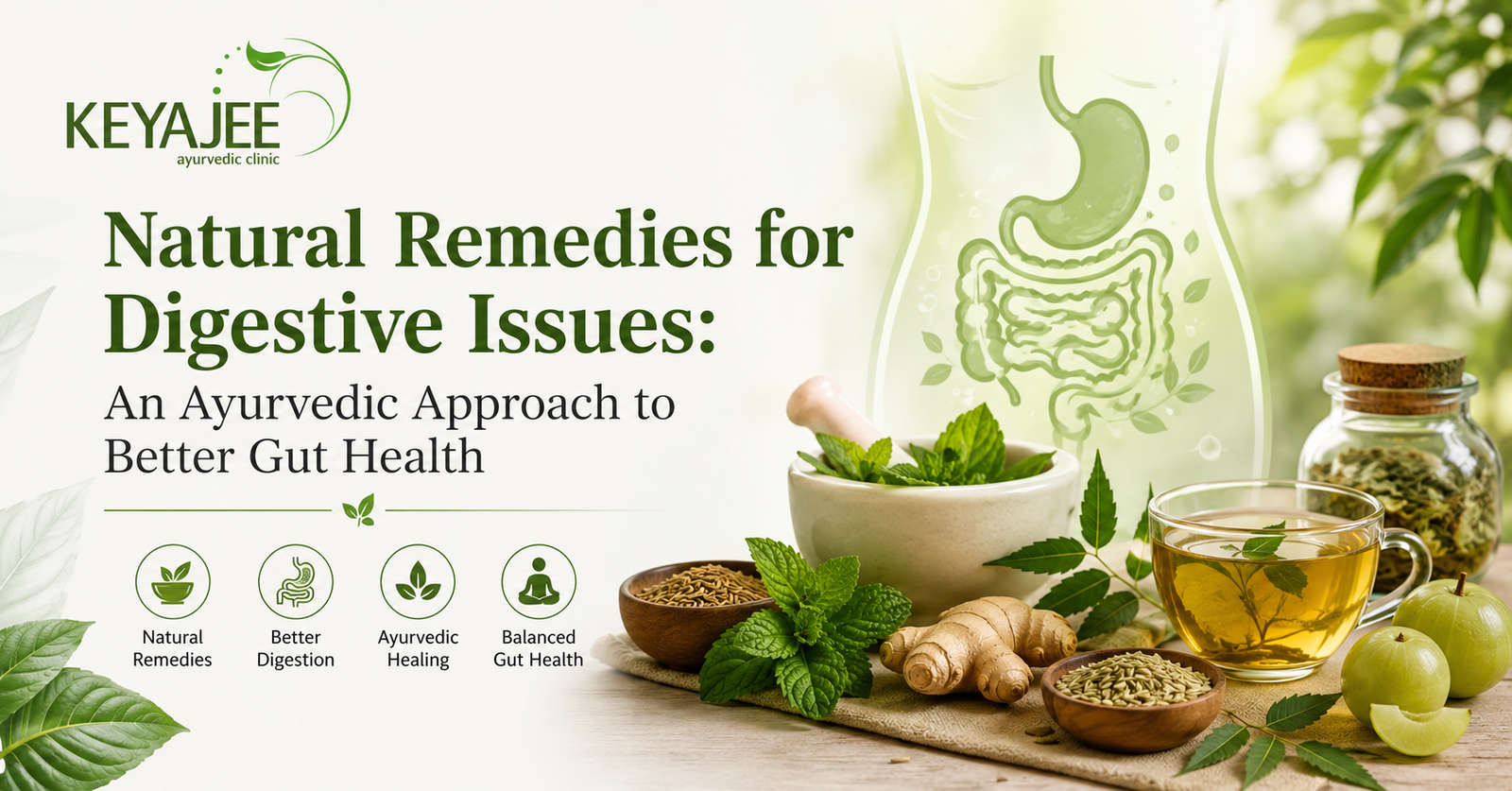 Natural Remedies for Digestive Issues: An Ayurvedic Approach to Better Gut Health
