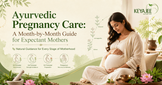 Ayurvedic Pregnancy Care: A Month-by-Month Guide for Expectant Mothers