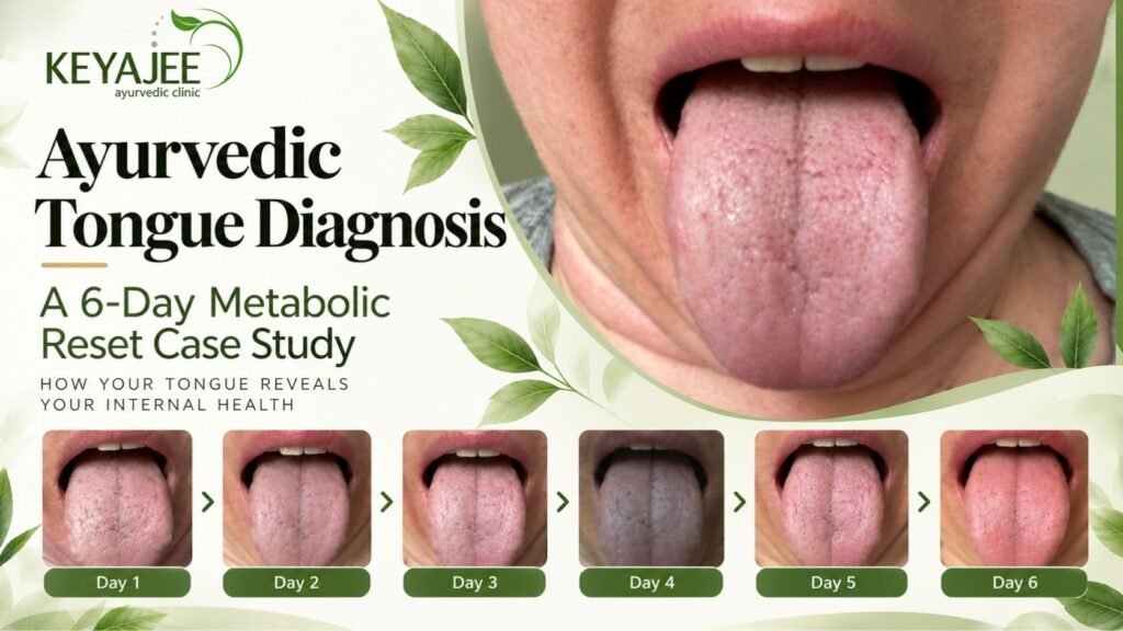 How Your Tongue Reveals Metabolic Imbalance: A 6-Day Ayurvedic Transformation (Case Study)