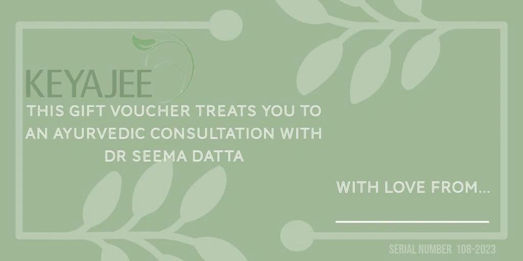 Gift Voucher Ayurvedic Consultation